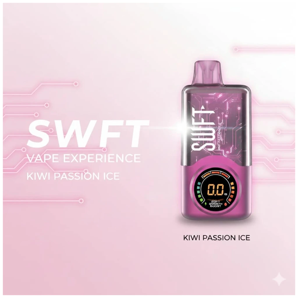 SWFT Dual Mesh 30000 Puff Kiwi Passion Ice 1 Banner SWFT Dual Mesh 30000 Puff Kiwi Passion Ice