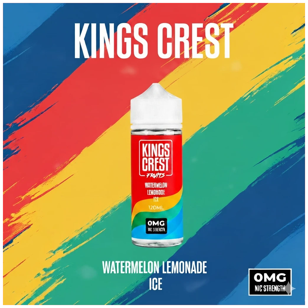 Kings Crest Fruits Watermelon Lemonade Ice 120ml 1 Banner Watermelon Lemonade 100ml 1
