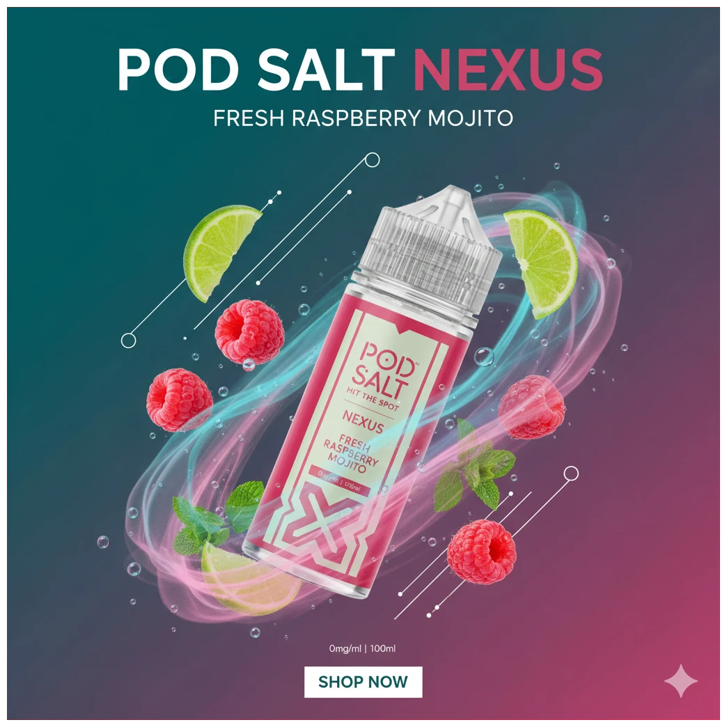 Fresh Rapsberry Mojito 100 ml banner