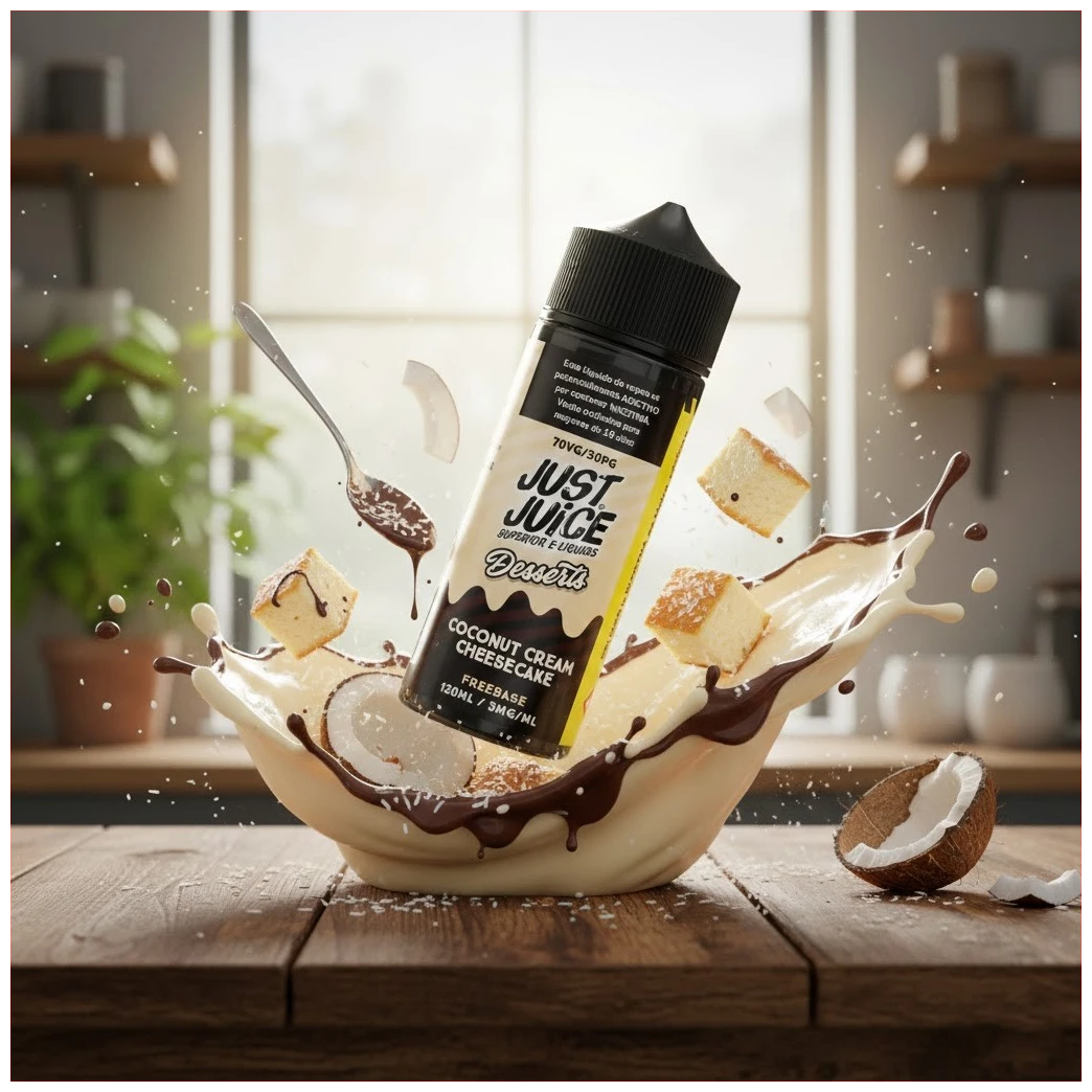 Just Juice Coconut Cream Cheesecake 120ml