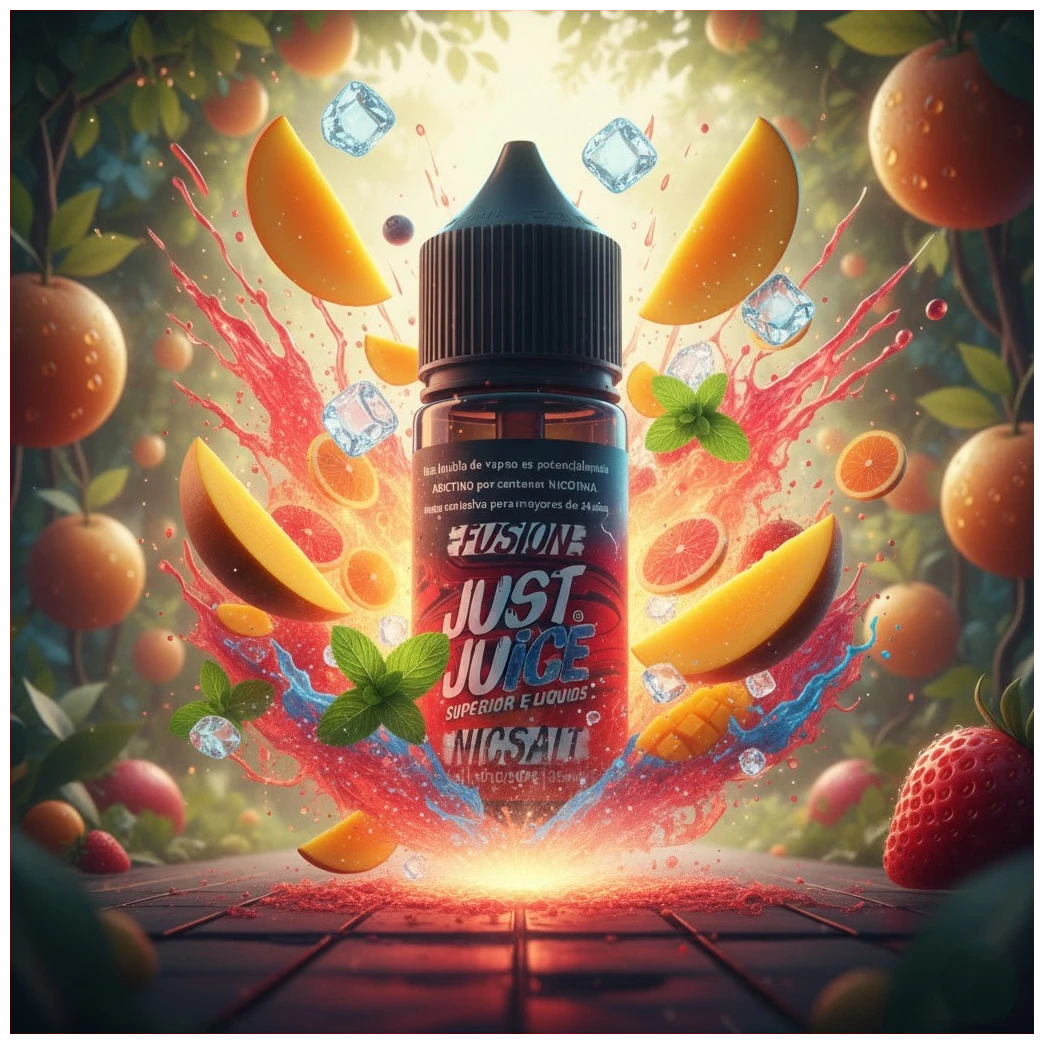 Just Juice Fusion Mango Blood Orange Super Ice Salt 30ml