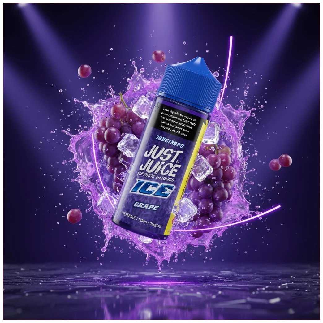 Just Juice Grape Ice 120ml 1 Just Juice Grape Ice 120ml
