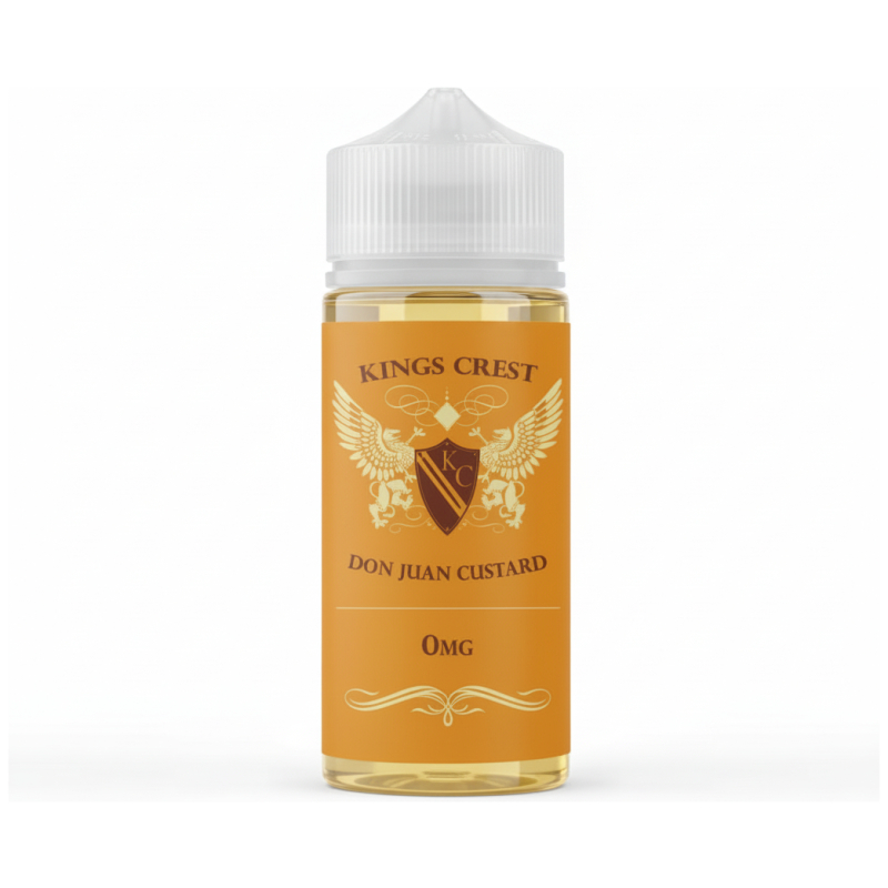 Liquido Kings Crest Don Juan Custard 120ml Liquido Kings Crest Don Juan Custard 120ml