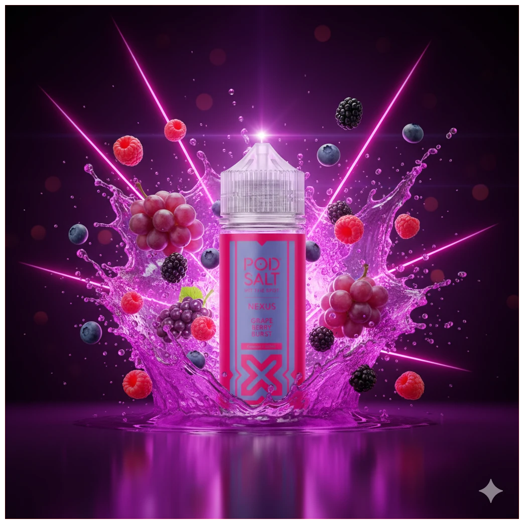 POD SALT GRAPE BERRY BURST 100 ML