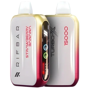 Vaporizador RIFBAR X 15000 Puff Strawberry Banana