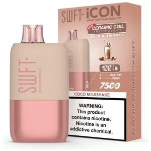 Vaporizador SWFT ICON 7500 Puff Coco Milkshake