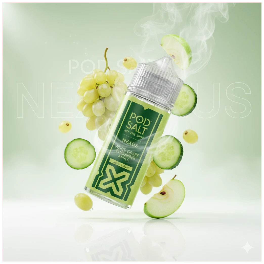 WHITE GRAPE CUCUMBER APPLE 100 ML BANNER
