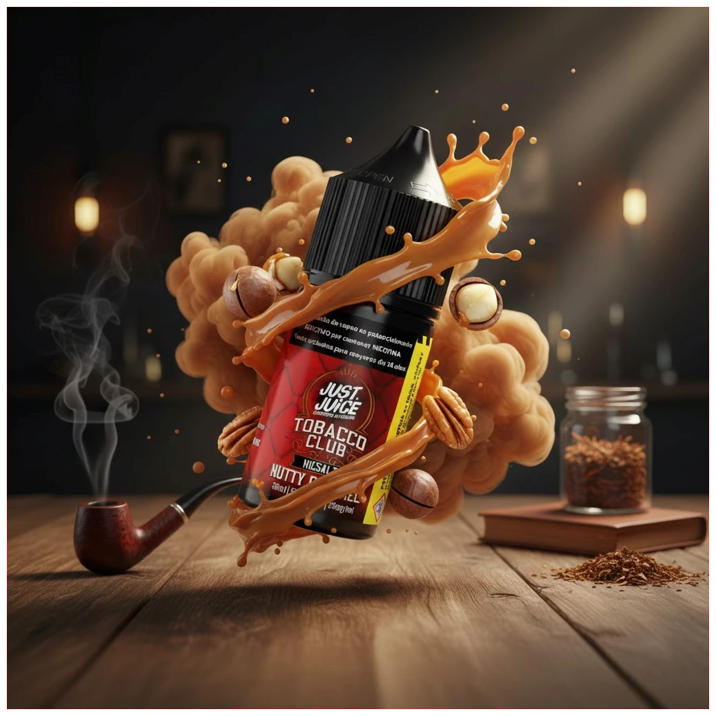 banner Just Juice Nutty Caramel Salt 30ml