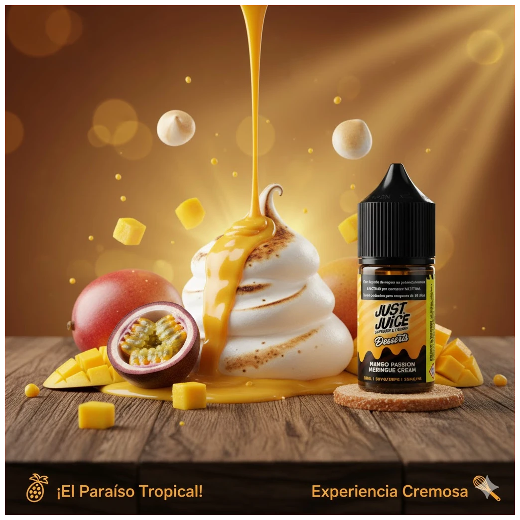 banner Just Juice Passion Meringue Cream Salt 30ml