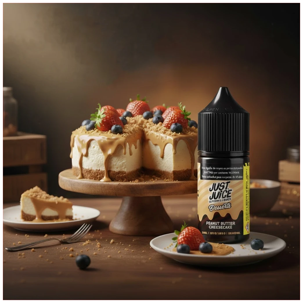 banner Just Juice Peanut Butter Cheesecake Salt 30ml