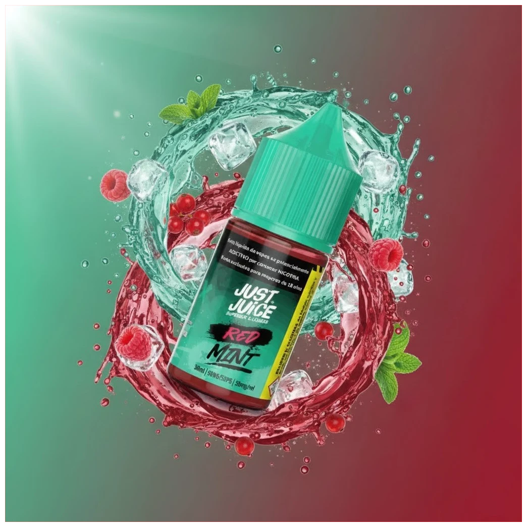 banner Just Juice Red Mint Salt 30ml