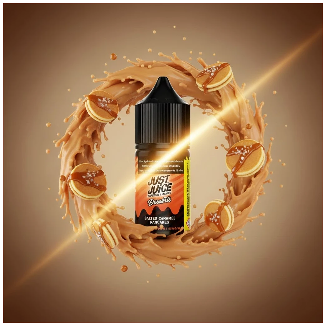 banner Just Juice Salted Caramel Pancake Salt 30ml