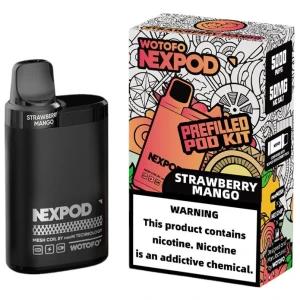 Vaporizador Wotofo Nexpod Kit Strawberry Mango 5000 Puffs