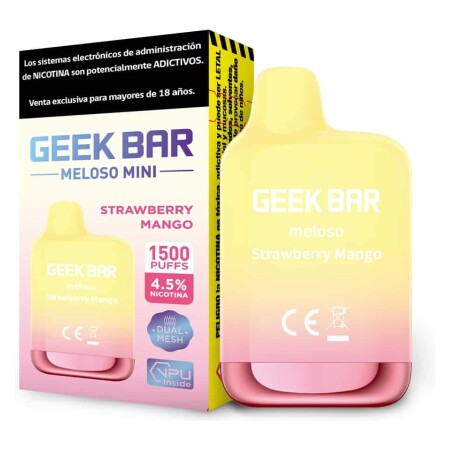 Geek Bar Meloso Mini Strawberry Mango 1500 Puff