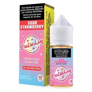 PulseLiq By Geek Bar Sour Strawberry Salt 30ml