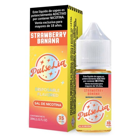 PulseLiq By Geek Bar Strawberry Banana Salt 30ml