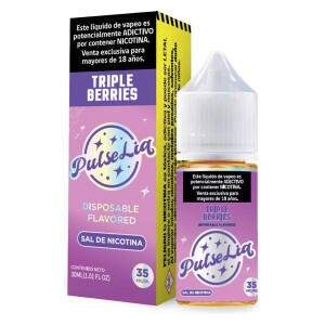 PulseLiq By Geek Bar Triple Berries Salt 30ml