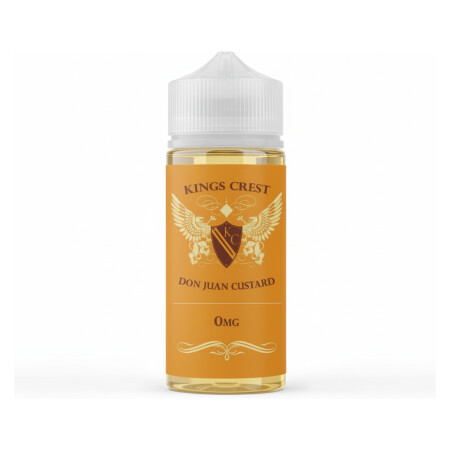 Encuentra las mejores marcas de E liquids 2 Kings Crest Don Juan Custard 120ml