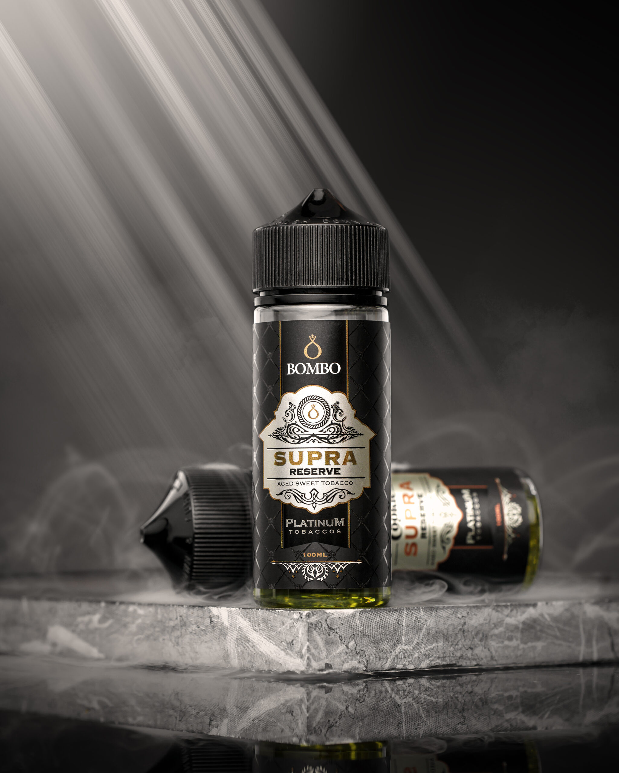 Bombo Supra Reserve Platinum Tobaccos 120ml 1 BOMBO SUPRA RESERVE 120 ML scaled
