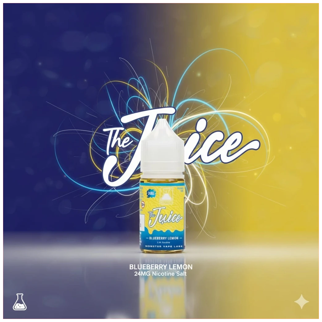 The Juice By Monster Blueberry Lemon Salt 30ml 1 Blueberry lemon the juice 30ml banner