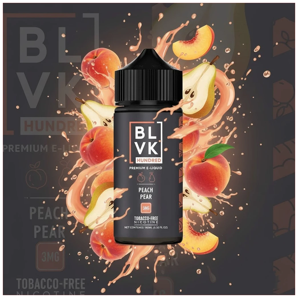 Blvk Peach Pear 100ml