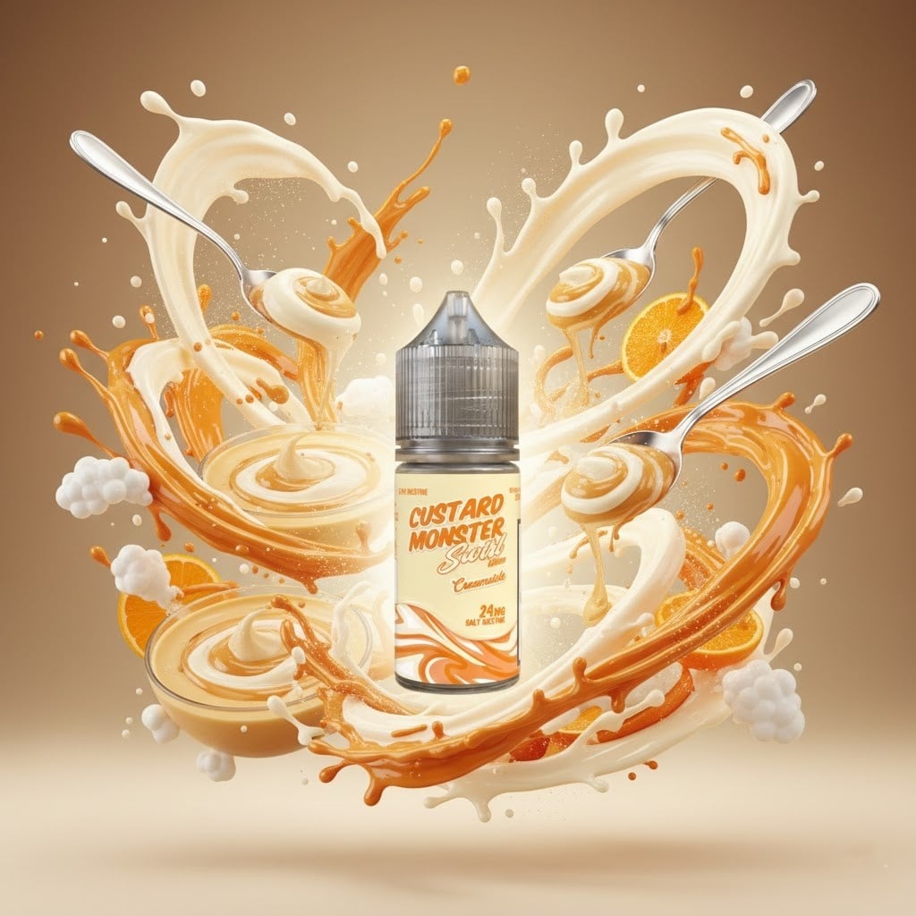 Custard Monster Swirl Creamsicle Salt 30ml
