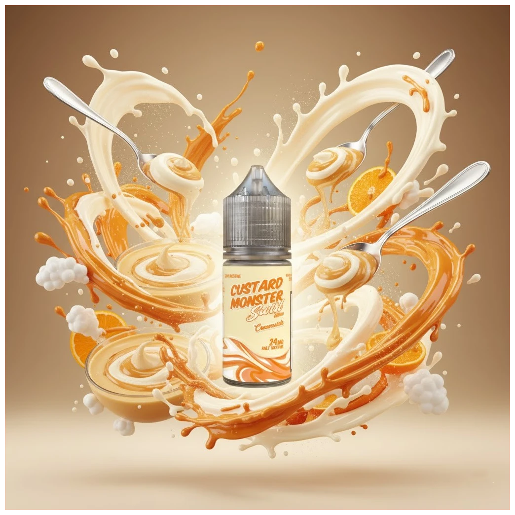Custard Monster Swirl Creamsicle Salt 30ml