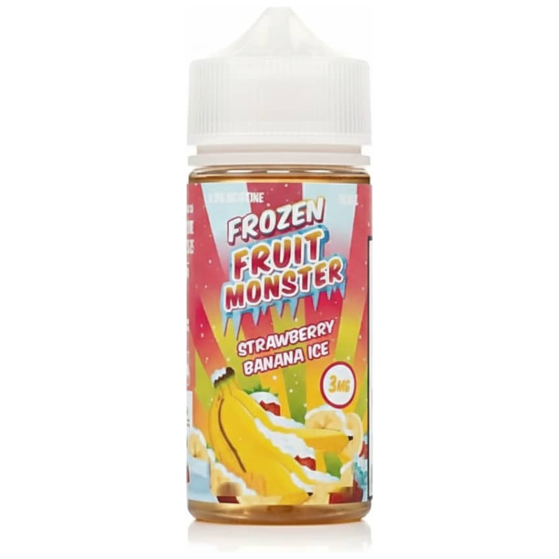 Frozen-Fruit-Monster-Strawberry-Banana-Ice-100ml Frozen Fruit Monster Strawberry Banana Ice 100ml