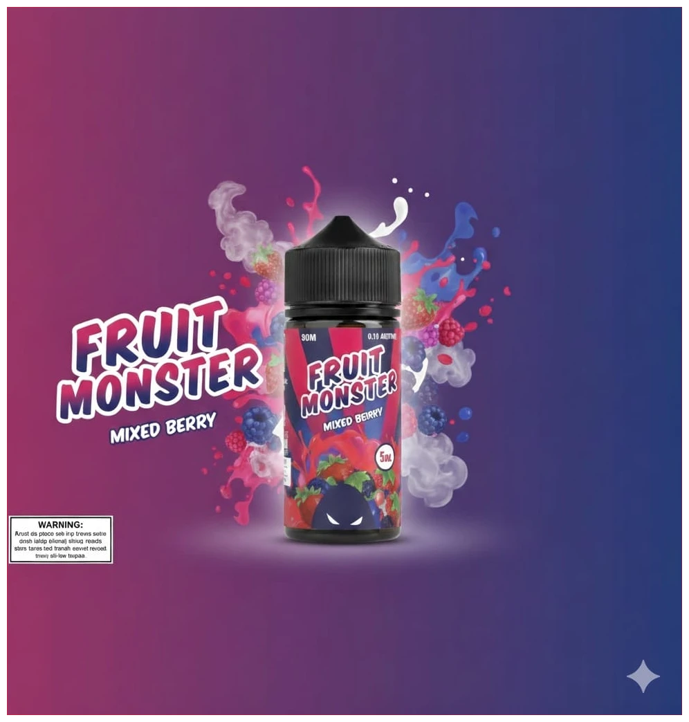 Fruit Monster Mixed Berry 100ml 1 Fruit Monster Mixed Berry 100ml banner