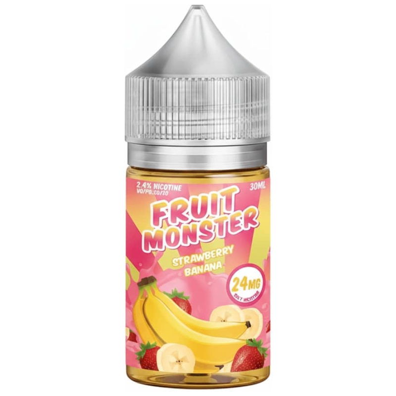 Fruit Monster Strawberry Banana Salt 30ml Fruit Monster Strawberry Banana Salt 30ml