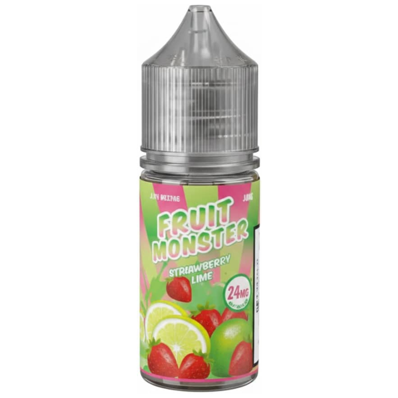 Fruit Monster Strawberry Lime Salt 30ml Fruit Monster Strawberry Lime Salt 30ml 1