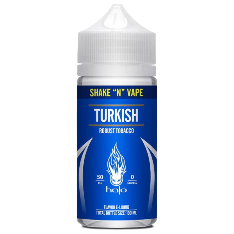 Halo Blue Series Turkish Tobacco 50ml Halo Blue Series Turkish Tobacco 50ml