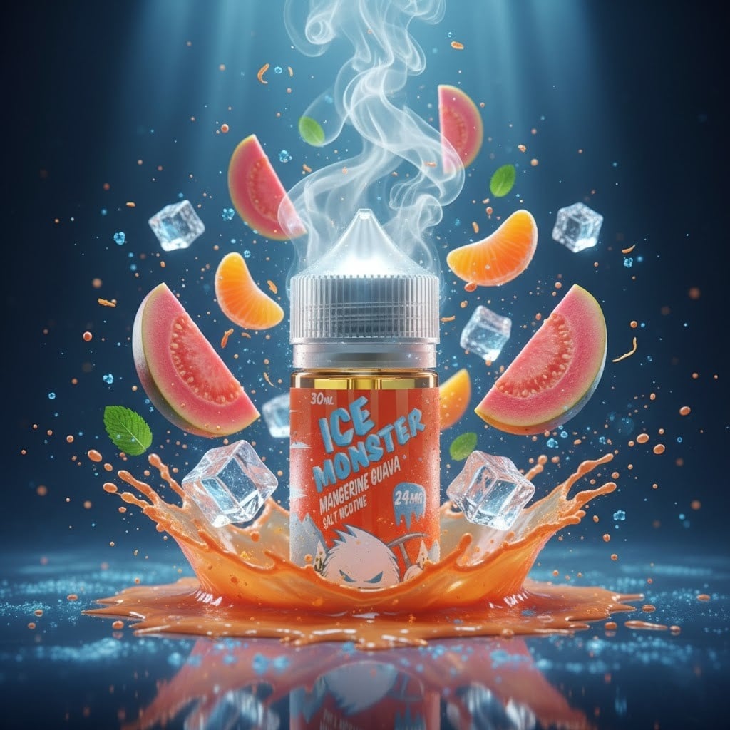 Ice Monster Mangerine Guava Salt 30ml 1 Ice Monster Mangerine Guava Salt 30ml banner