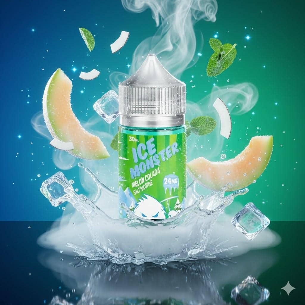 Ice Monster Melon Colada Salt 30ml 1 Ice Monster Melon Colada Salt 30ml 1
