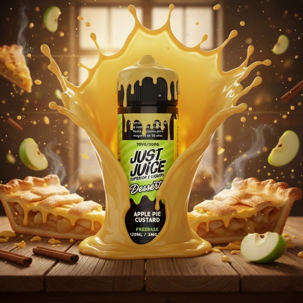 Just Juice Apple Pie Custard 120ml