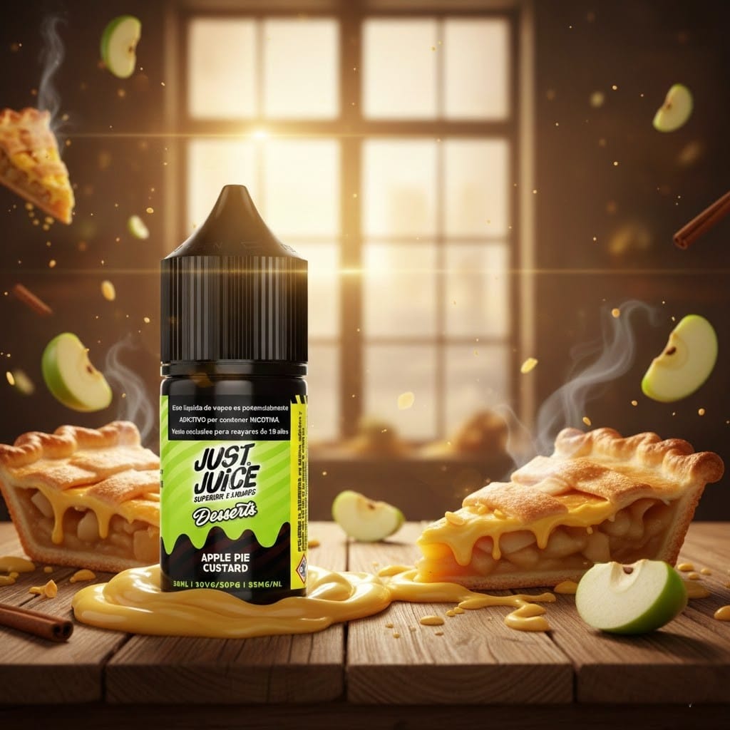 Just Juice Apple Pie Custard Salt 30ml