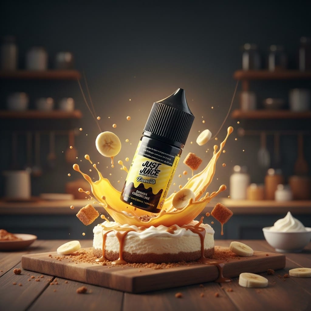 Just Juice Banana Cheesecake Salt 30ml