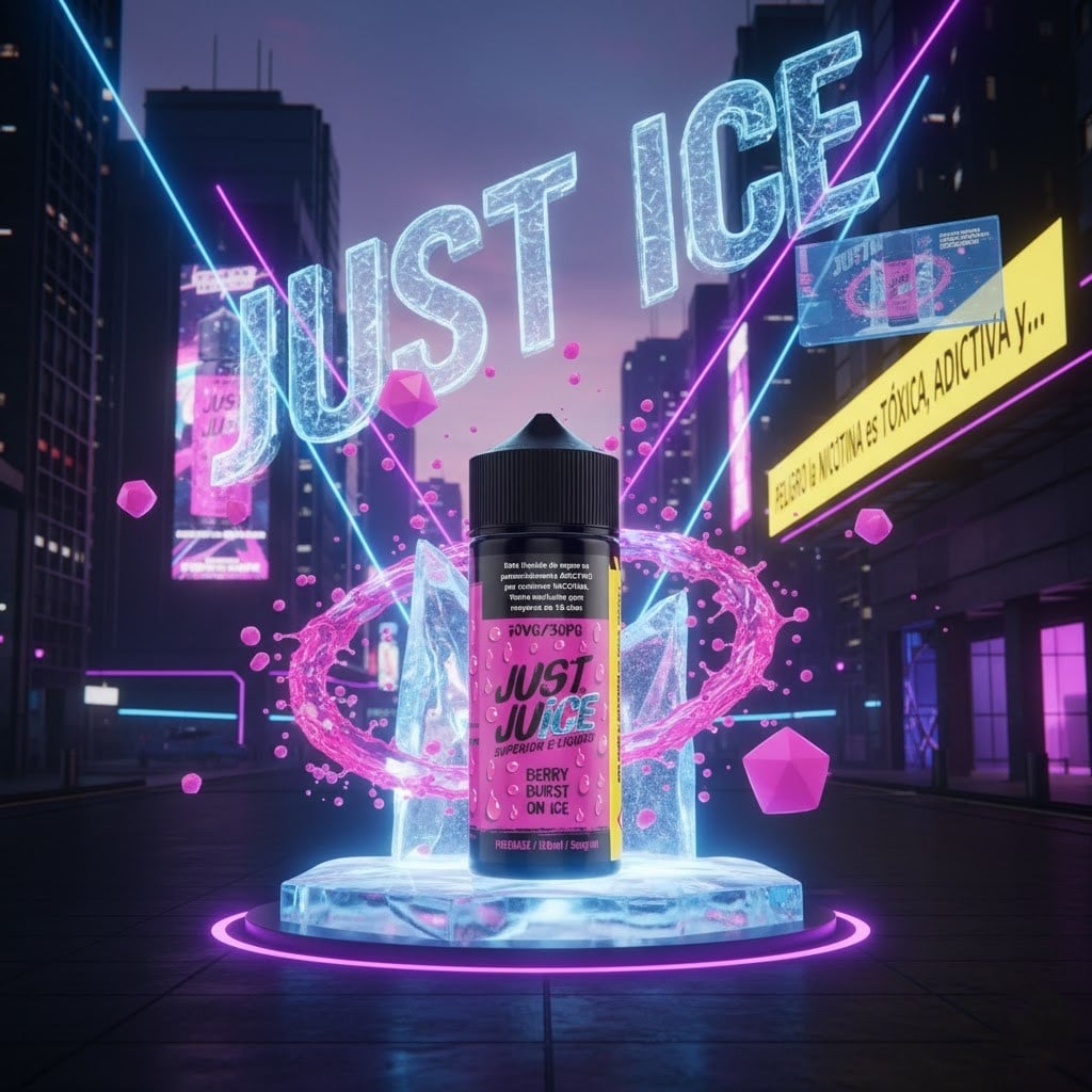 Just Juice Berry Burst Super Ice 120ml