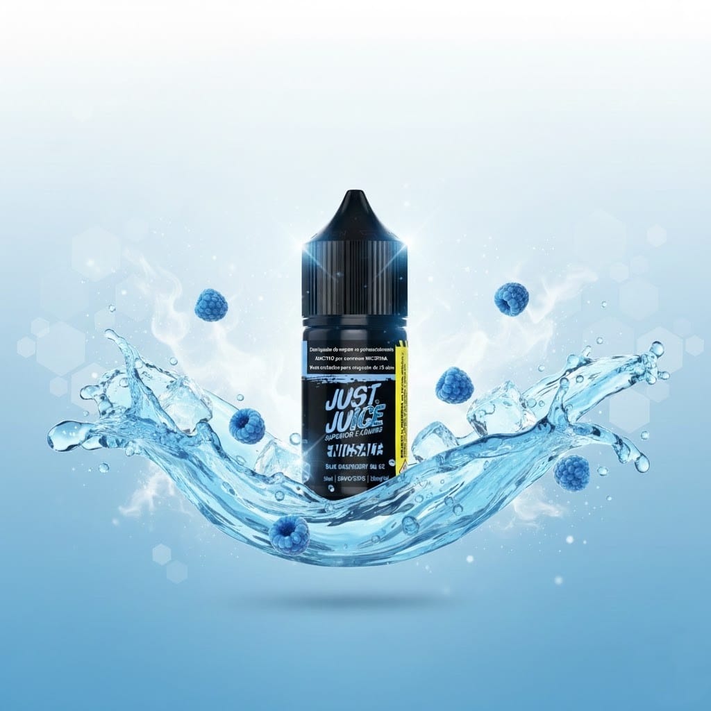 Just Juice Blue Raspberry Super Ice Salt 30ml 1 Just Juice Blue Raspberry Super Ice Salt 30ml
