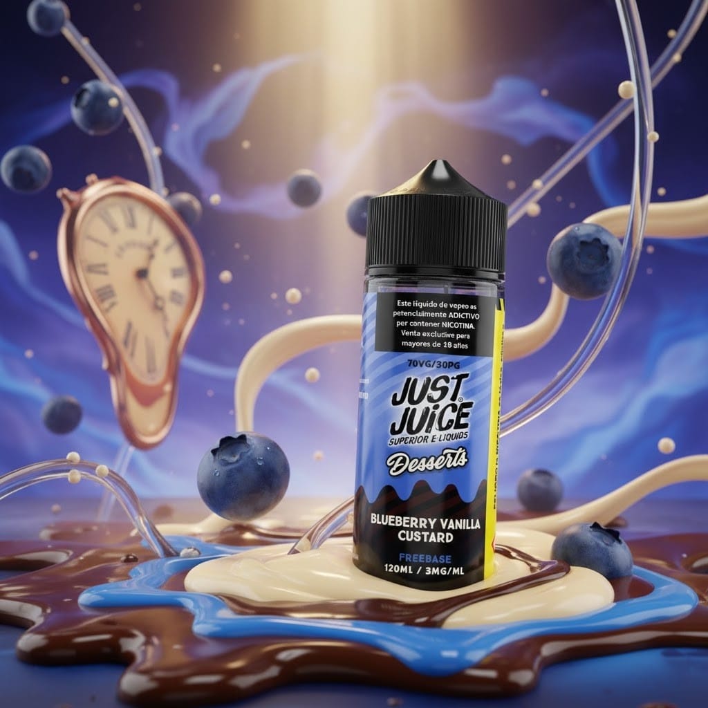 Just Juice Blueberry Vanilla Custard 120ml