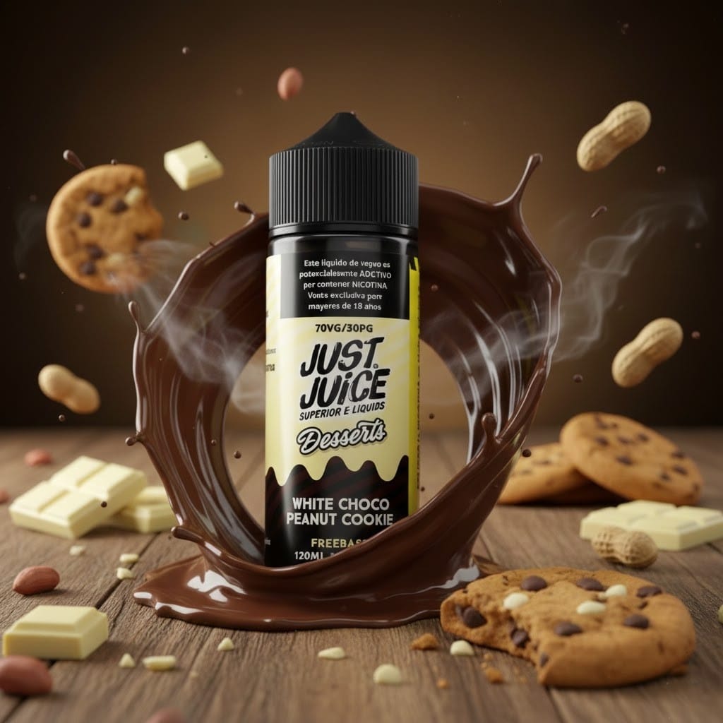 Just Juice Choco White Peanut Cookie 120ml