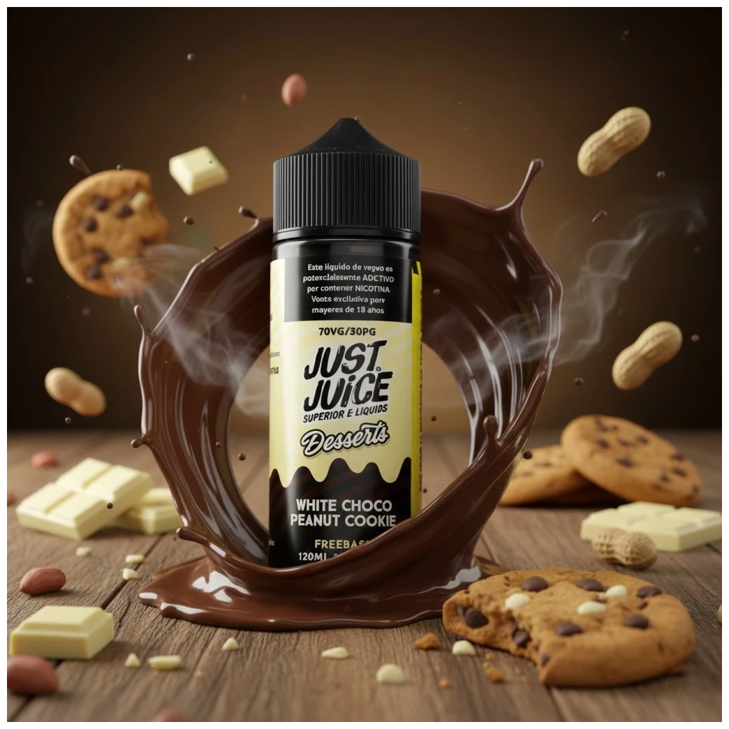 Just Juice Choco White Peanut Cookie 120ml