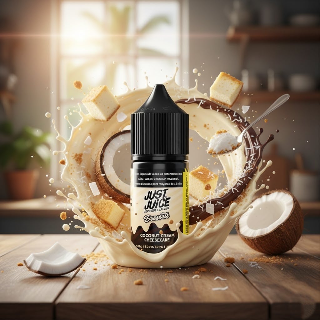 Just Juice Coconut Cream Cheesecake Salt 30ml
