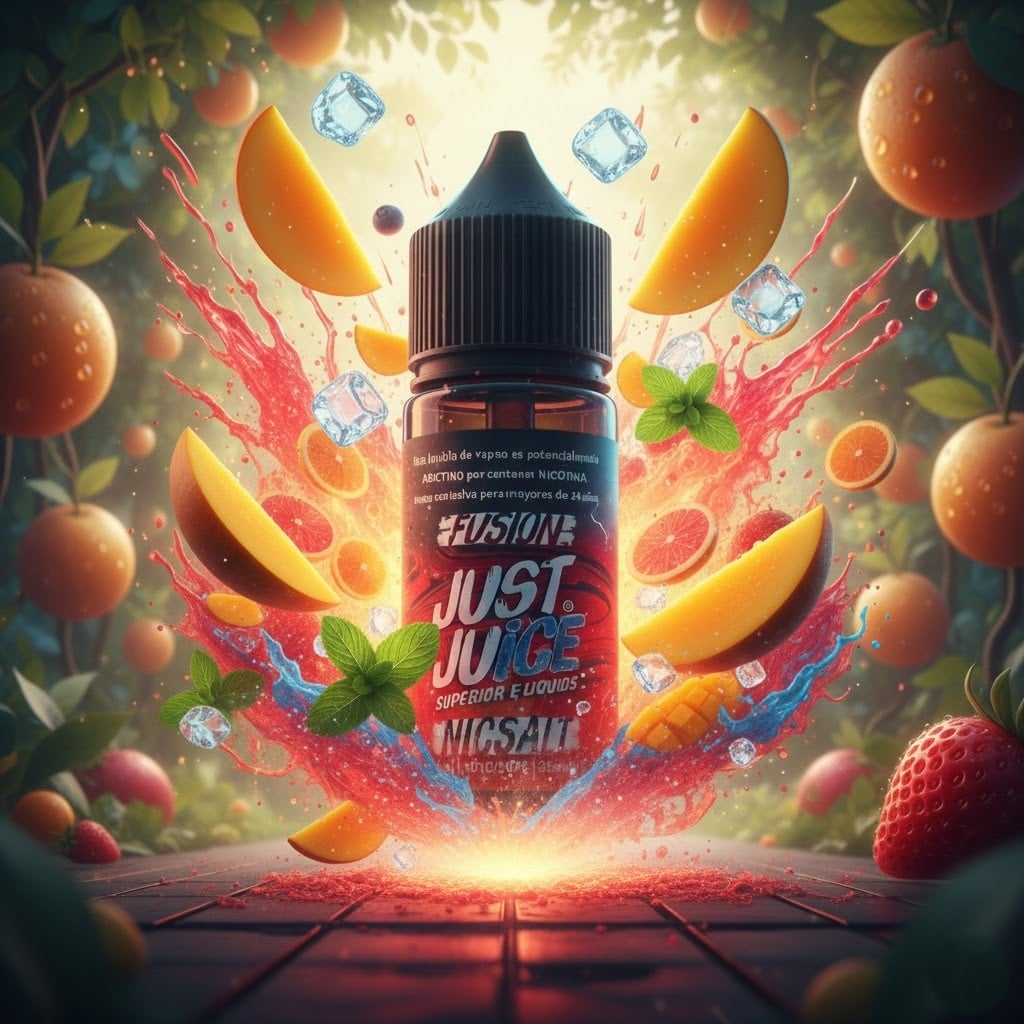 Just Juice Fusion Mango Blood Orange Super Ice Salt 30ml 1 Just Juice Fusion Mango Blood Orange Super Ice Salt 30ml