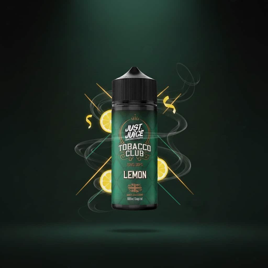 Just Juice Lemon Tobacco 100ml 1 Just Juice Lemon Tobacco 100ml