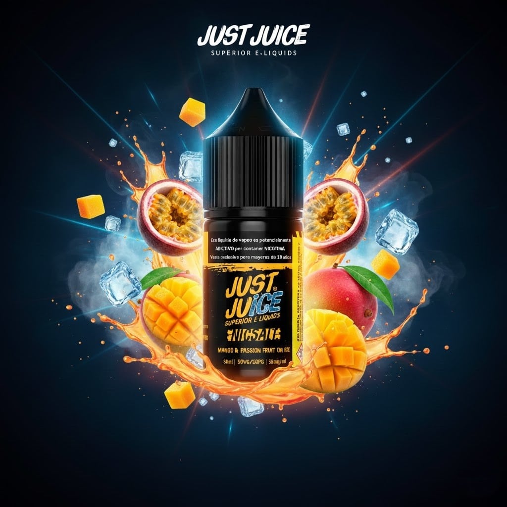 Just Juice Mango Pasion Fruit Super Ice Salt 30ml