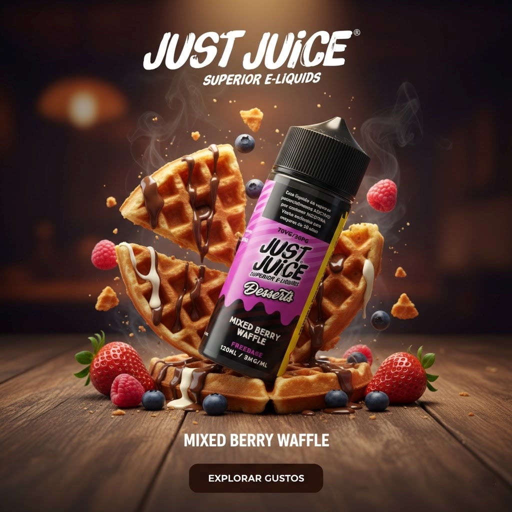 Just Juice Mixed Berry Waffle 120ml