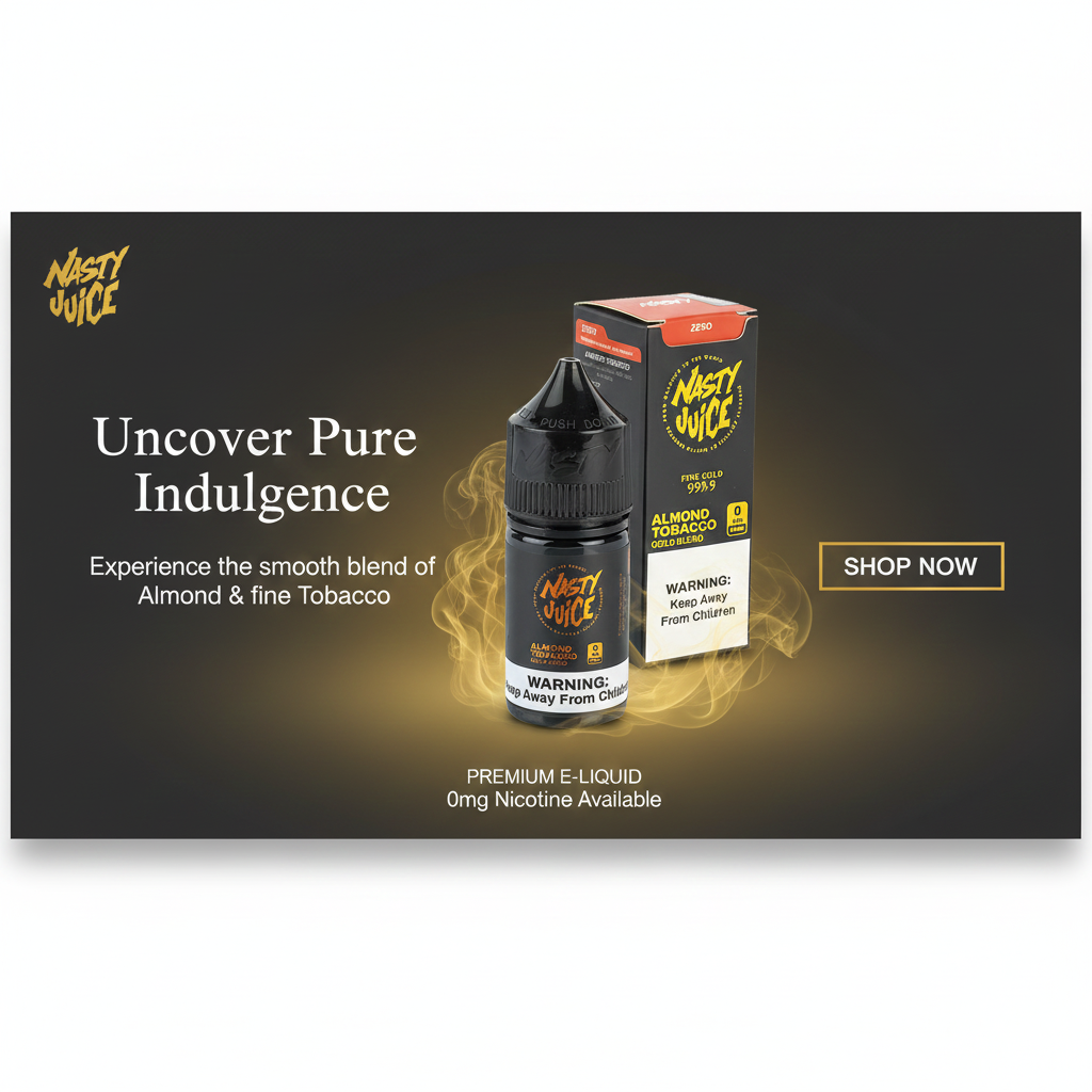 Nasty Juice Gold Blend Salt 30ml 1 NASTY JUICE GOLD BLEND