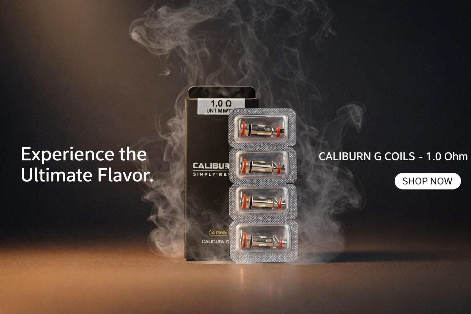 Resistencias uwell caliburn G banner 2