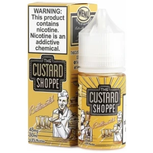 The Custard Shoppe Buttersotch Salt 30ml